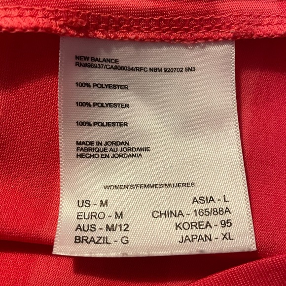 Workout Racerback Tank Top size Medium - Picture 7 of 8